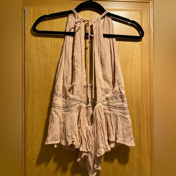 Free people blouse | sz L - Picture 2 of 6